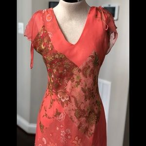 Vintage 90s CDC HiLo Patchwork Print Floral Dress